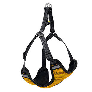 Шлея нагрудник KARELINE з нейлону зі світловідбиваючими елементами та пластиковою пряжкою 10 мм