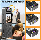 Нагрудна камера Body camera CS06 1080 FHD, нічна зйомка, фото 5