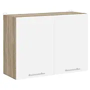 Верхній модуль для кухні Еверест Еко Ламінована ДСП 800 мм Верхні кухонні тумби Навісна шафа на кухню