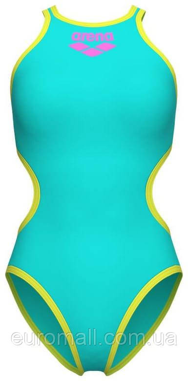 Купальник закритий для Жінкиок Arena ONE BIGLOGO ONE PIECE блакитний Жінки 42, фото 1