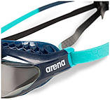 Окуляри для плавання Arena AIR-SPEED MIRROR блакитний, синій Унісекс OSFM, фото 3