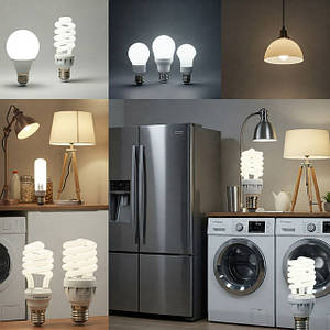 Енергоощадні лампи, прилади