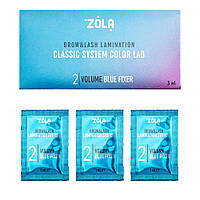 Набір в саше ZOLA Volume Blue Fixer (3 x 1мл)