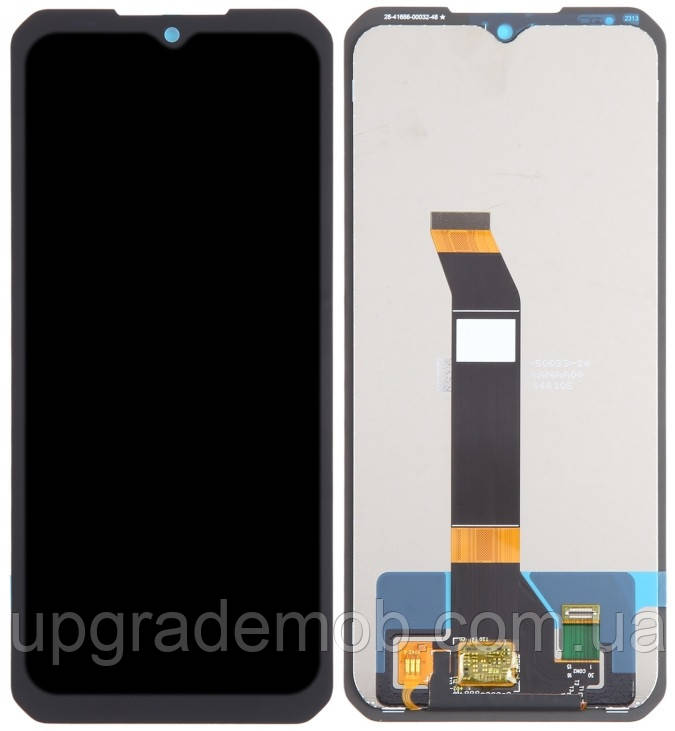 Дисплей модуль тачскрин Doogee V30 / V30T /V Max /S100 /S100 Pro чорний оригінал версія 2, фото 1