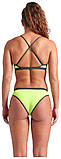 Купальник роздільний для Жінкиок Arena ICONS BIKINI CROSS BACK SOLID салатовий Жінки 38, фото 5