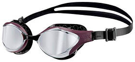 Окуляри для плавання Arena AIR-BOLD SWIPE MIRROR темно-червоний, чорний Унісекс OFSM