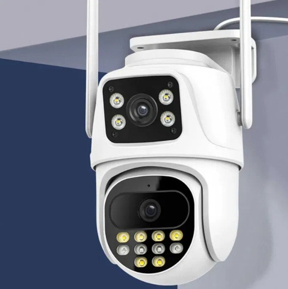 Зовнішня Wi-Fi камера PTZ-265 8MP, автоматичне відстеження, нічна зйомка, фото 1