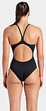 Купальник закритий для Жінкиок Arena DIAMOND SWIMSUIT LIGHTDROP BAC чорний, білий Жінки 38, фото 4
