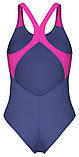 Купальник закритий для Жінкиок Arena SPIDER WEB SWIMSUIT V BACK рожевий Жінки 40, фото 4