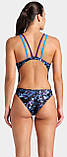Купальник закритий для Жінкиок Arena ROCKIN SWIMSUIT SWIM TECH MULT чорний, синій, фіолетовий Жінки 42, фото 7