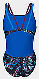 Купальник закритий для Жінкиок Arena ROCKIN SWIMSUIT SWIM TECH MULT чорний, синій, фіолетовий Жінки 42, фото 4