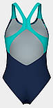 Купальник закритий для Жінкиок Arena DREAMHLINE SWIMSUIT V BACK синій, бірюзовий Жінки 36, фото 4