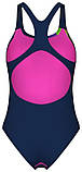 Купальник закритий для Жінкиок Arena WATER FLUIDS SWIMSUIT SWIM PRO темно-синій, рожевий, салатовий Жінки 42, фото 3