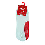 Шкарпетки Puma FOOTIE 2P UNISEX фіолетовий, м'ятний Уні 39-42, фото 3