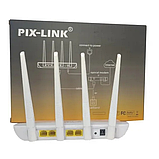 Вай фай роутер маршрутизатор PIX-LINK LV-WR21Q 2.4 ГГц Білий 300 Мбіт/с на 4 антени, фото 5