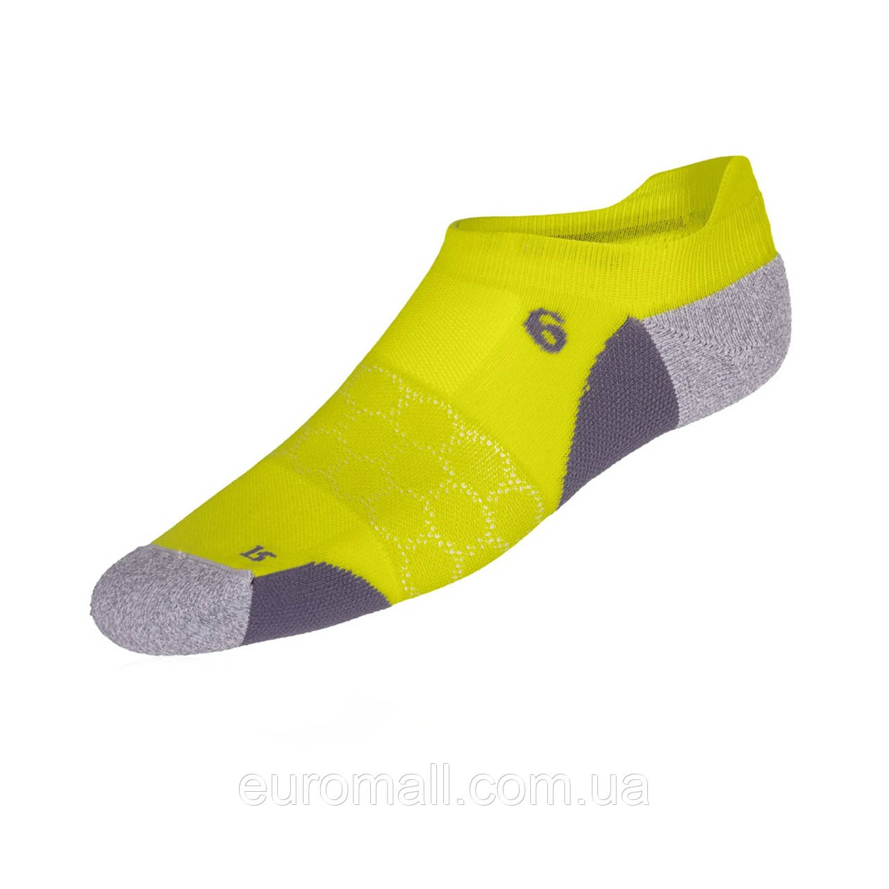 Шкарпетки Asics ROAD NEUTRAL PED SINGLE TAB жовтий, сірий Уні 35-38