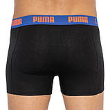 Труси-боксери Puma BASIC BOXER 2P чорний, синій Чол S, фото 6