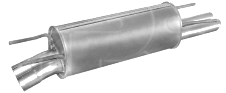 Глушник Opel Omega B 94-99 Polmostrow SDN(3.0 / 3.2), фото 1