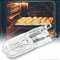 Лампочка G9 40W 500°C 230W для печі пароконвектомата жаростійка галогенна