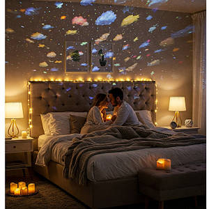 Нічні лампи, проэкторы, світлодіодні світильники, лампи