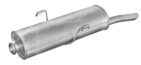 Глушник Peugeot 306 93-01 Polmostrow KOMBI SDN (1.8/1.8 D/1.4/1.6/1.8/1.9 D)