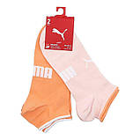 Шкарпетки Puma SNEAKER STRUCTURE 2P WOMEN персиковий, рожевий Жін 39-42, фото 3
