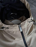 Чоловіча куртка вітровка CALVIN KLEIN M2374 бежева, фото 5