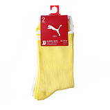 Шкарпетки Puma SOCK CLASSIC 2P WOMEN жовтий, білий Уні 35-38, фото 3