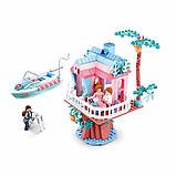 Конструктор SLUBAN M38-B0771 Фото весільного плаття 417 деталей, фото 4