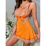 Мереживний жіночий пеньюар короткий – сексуальний одяг для відпочинку, подарунок для жінки, фото 9