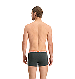 Труси-боксери Head BASIC BOXER 2P сірий, червоний Чол M, фото 5
