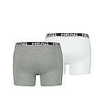 Труси-боксери Head BASIC BOXER 2P сірий, світло-сірий Чол M, фото 4