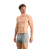 Труси-боксери Head BASIC BOXER 2P сірий, світло-сірий Чол M, фото 5