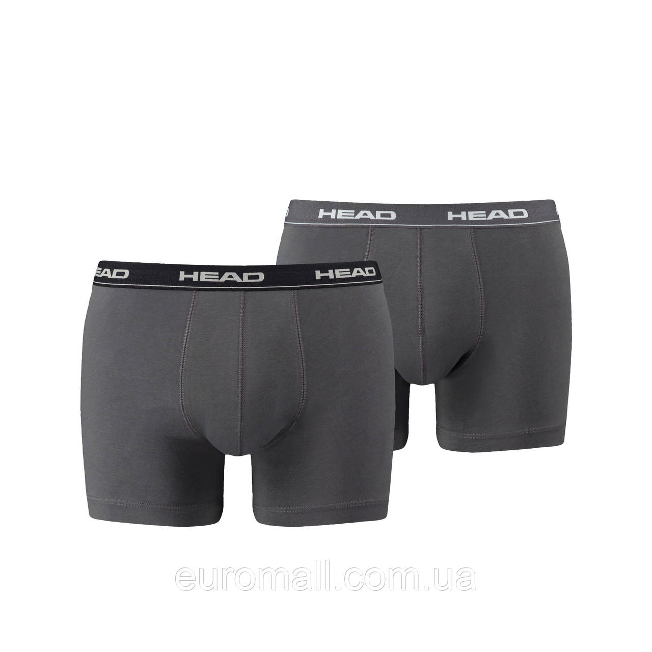 Труси-боксери Head BASIC BOXER 2P сірий Чол S