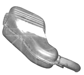 Глушник Volvo S60 03-06 Polmostrow SDN (2.4 D)