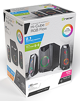 Музична система Tracer Hi-Cube RGB Flow BT 20W 2.1 (TRAGLO46497), фото 4