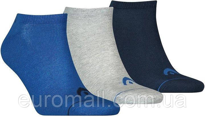 Шкарпетки Head SNEAKER 3PPK UNISEX синій, сірий, темно-синій Уні 39-42
