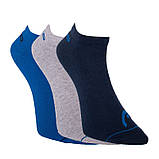 Шкарпетки Head SNEAKER 3PPK UNISEX синій, сірий, темно-синій Уні 39-42, фото 3