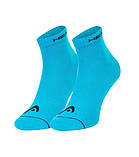 Шкарпетки Head QUARTER 3P UNISEX блакитний, сірий, чорний Уні 35-38, фото 4