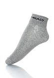 Шкарпетки Head QUARTER 3PPK UNISEX сірий Уні 35-38, фото 4
