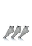 Шкарпетки Head QUARTER 3PPK UNISEX сірий Уні 35-38, фото 3