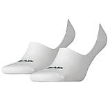 Шкарпетки Head FOOTIE 2PPK  UNISEX білий Уні 35-38, фото 4