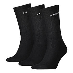 Шкарпетки Head CREW 3PPK UNISEX чорний Уні 35-38