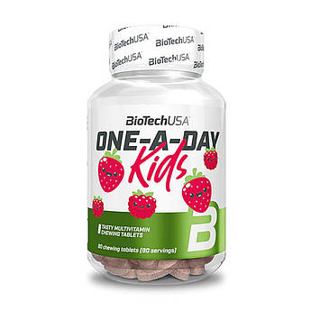 One-A-Day Kids - 90 tabs Strawberry Raspberry