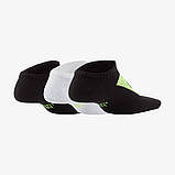 Шкарпетки Nike Y NK EVERYDAY LTWT NS 3PR - HB чорний, білий, зелений Діт 38-42, фото 3