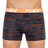 Труси-боксери Puma SPACEDYE STRIPE BOXER 2P синій, червоний Чол XL, фото 5