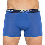 Труси-боксери Puma LOGO AOP BOXER 2P синій, білий Чол XL, фото 5
