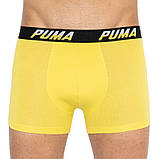 Труси-боксери Puma LOGO AOP BOXER 2P сірий, жовтий Чол M, фото 5
