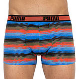 Труси-шорти Puma WORLDHOOD STRIPE TRUNK 2P чорний, червоний, синій Чол M, фото 3