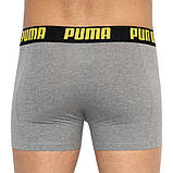 Труси-боксери Puma STATEMENT BOXER 2P жовтий, сірий Чол XL, фото 6